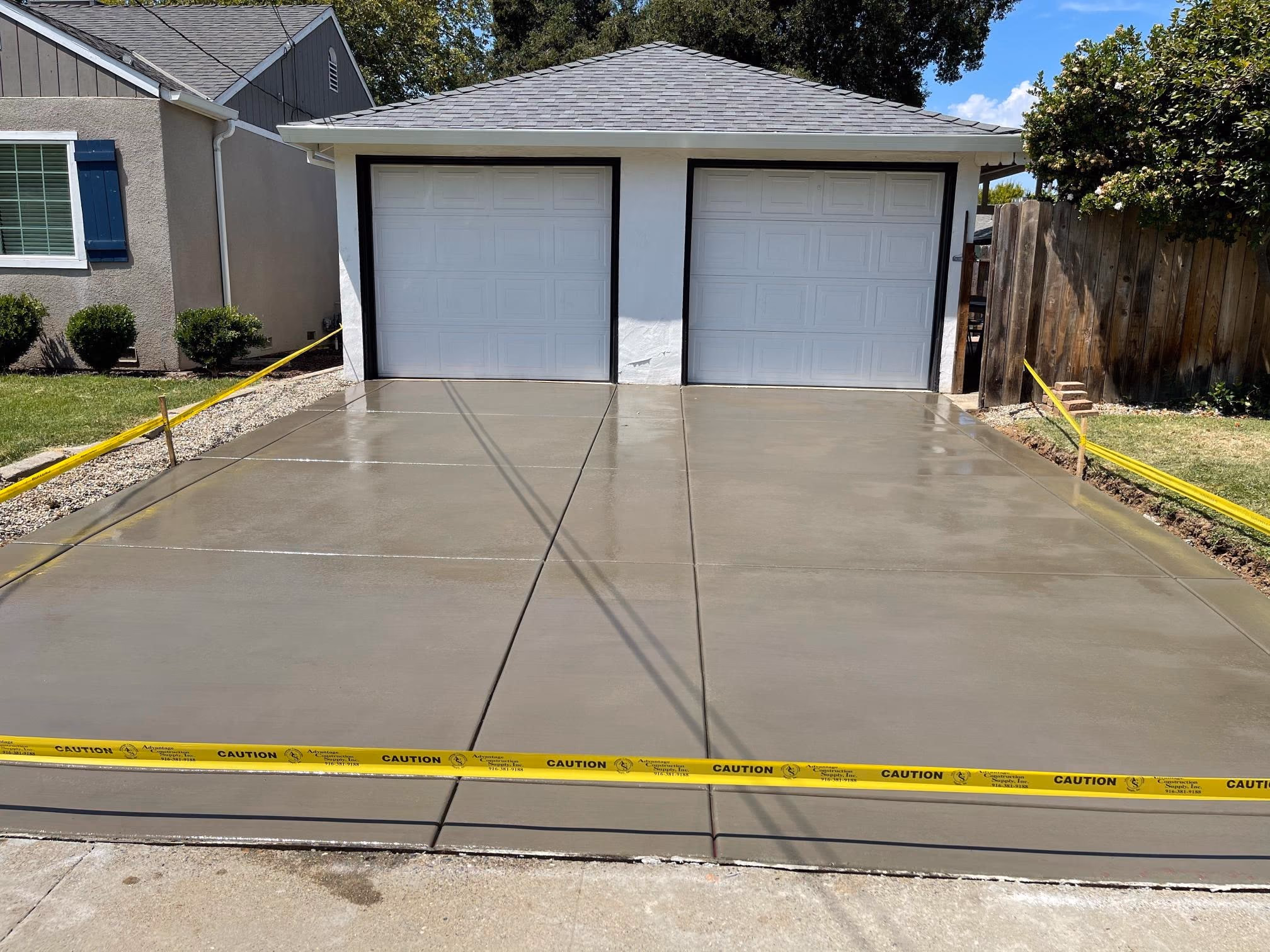 Concrete Driveways project by CA Pro Concrete in Sacramento