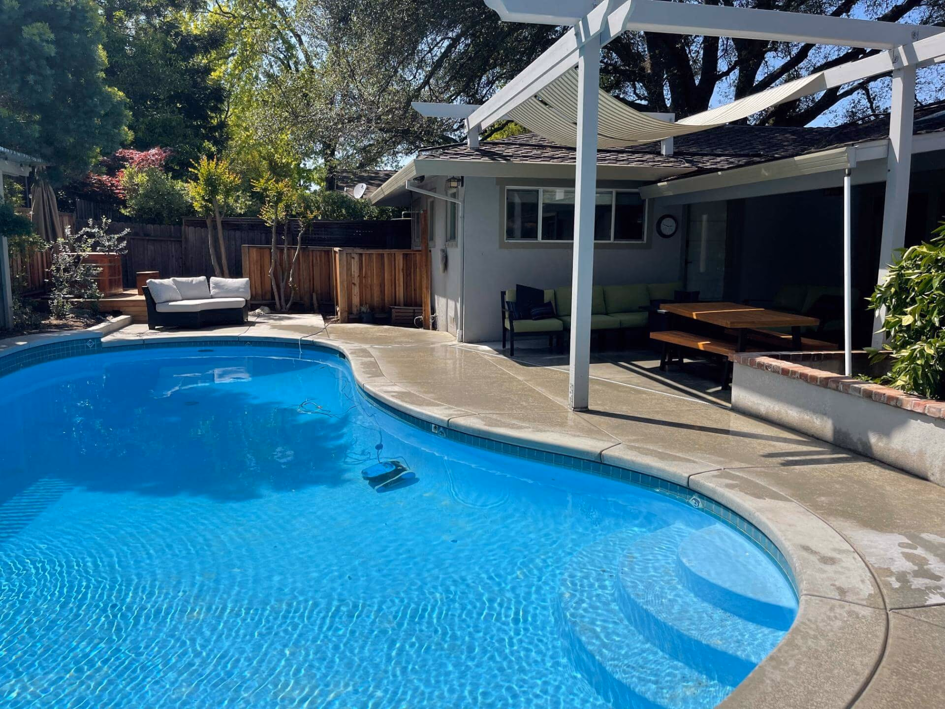 Concrete Pool Decks project by CA Pro Concrete in Sacramento