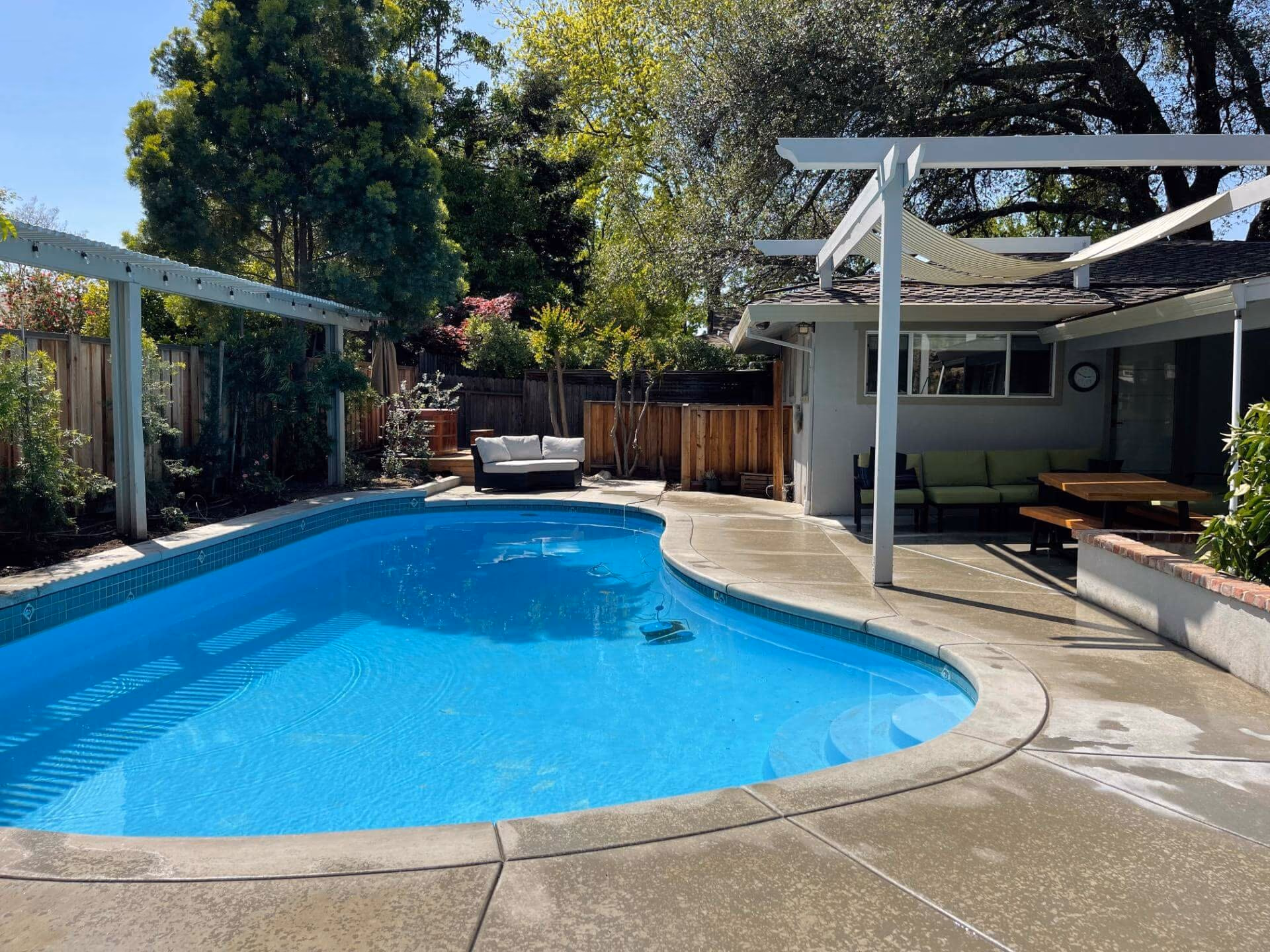 Concrete Pool Decks by CA Pro Concrete in Sacramento, California