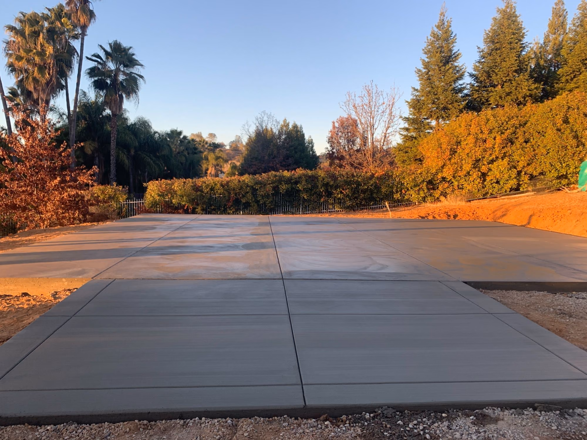 Concrete foundation slab by a Sacramento concrete contractor