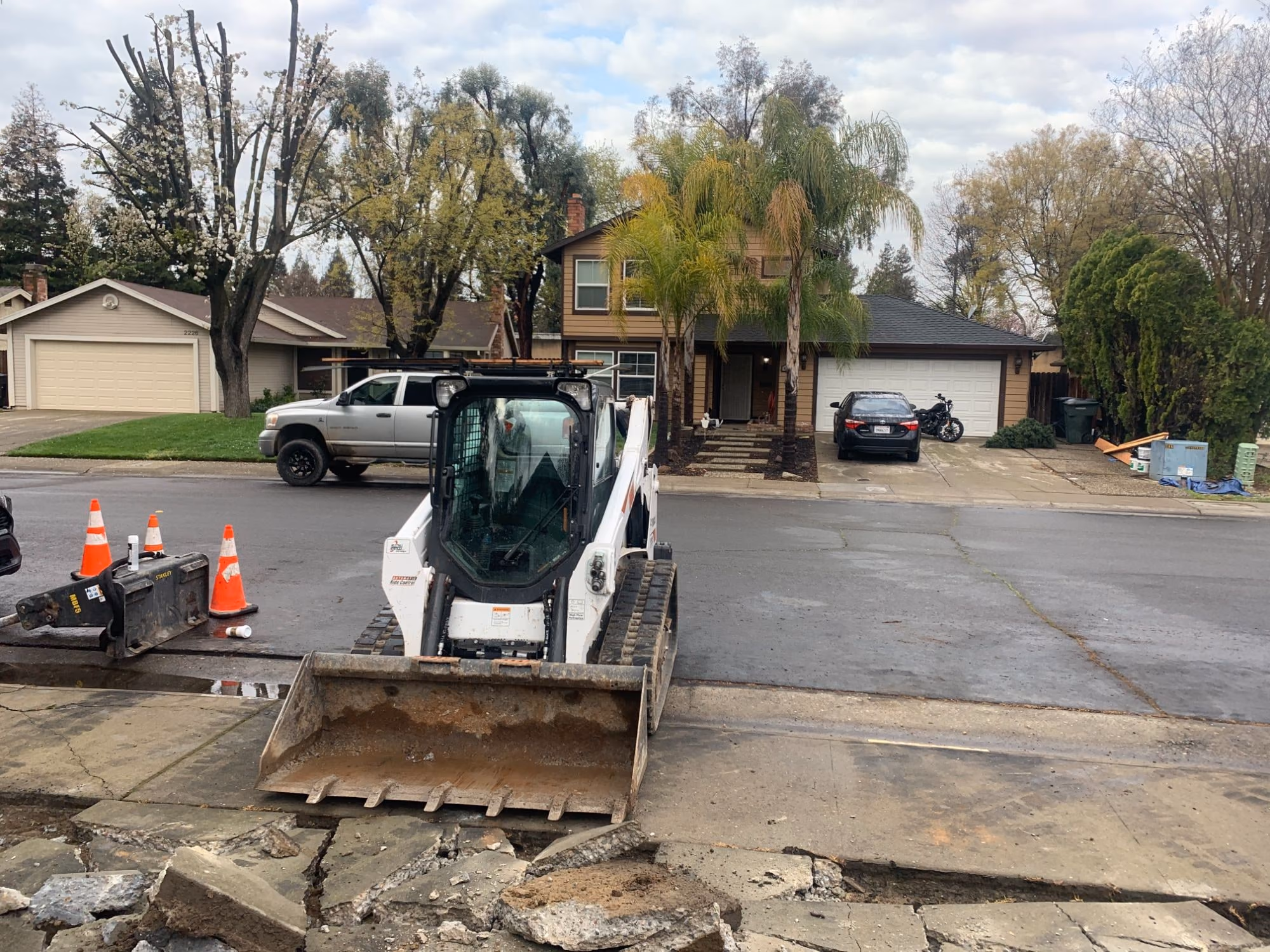 Trenching and excavation in Sacramento County