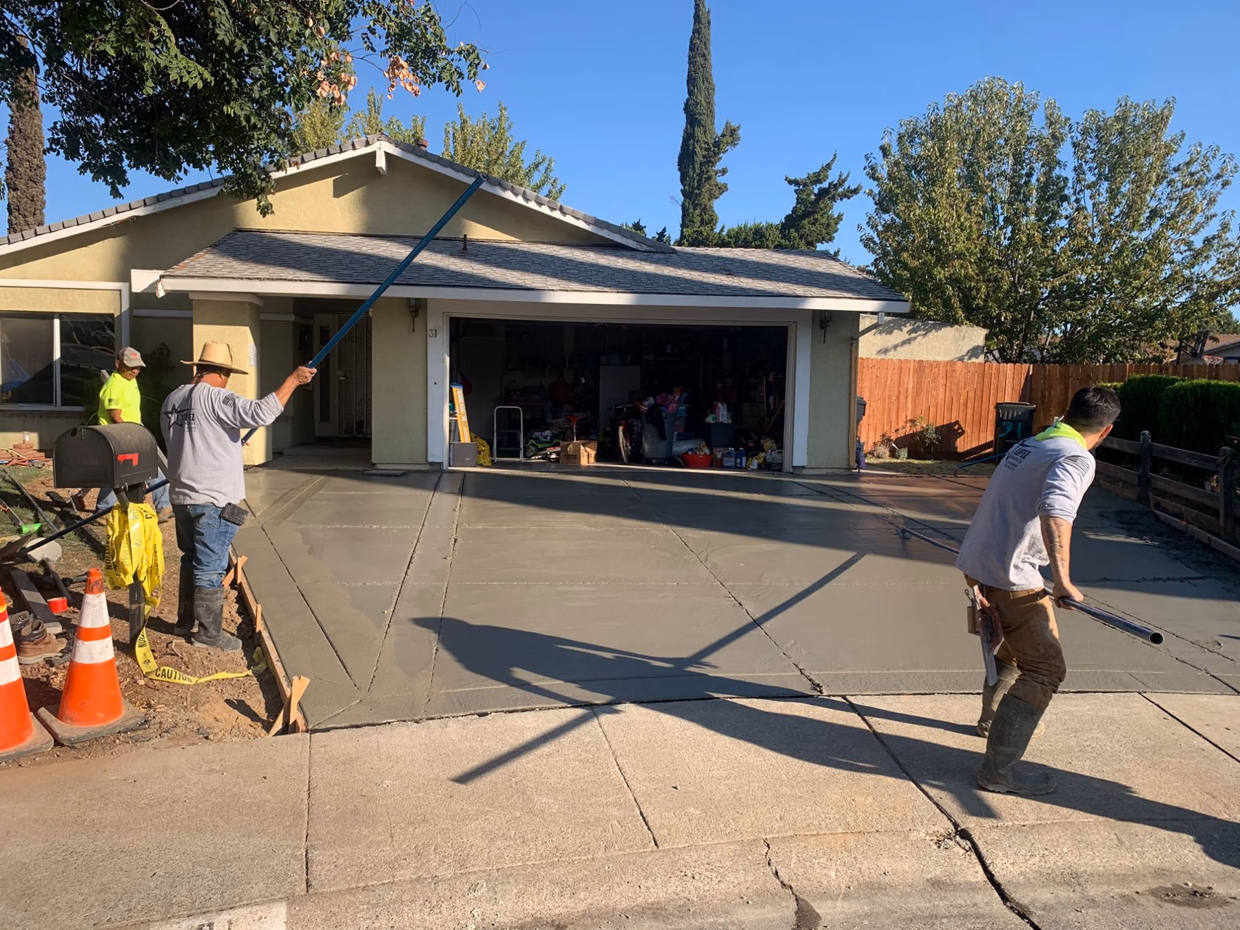 residential concrete contractor Sacramento