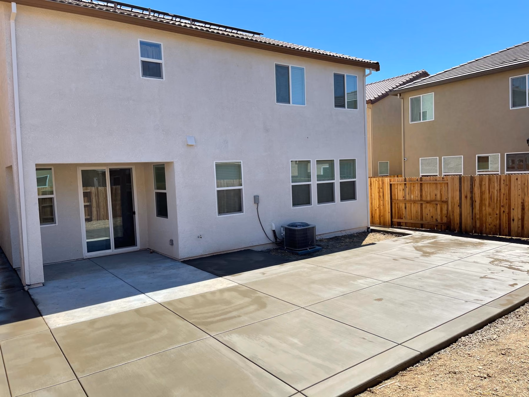 Concrete driveway installed by CA Pro Concrete