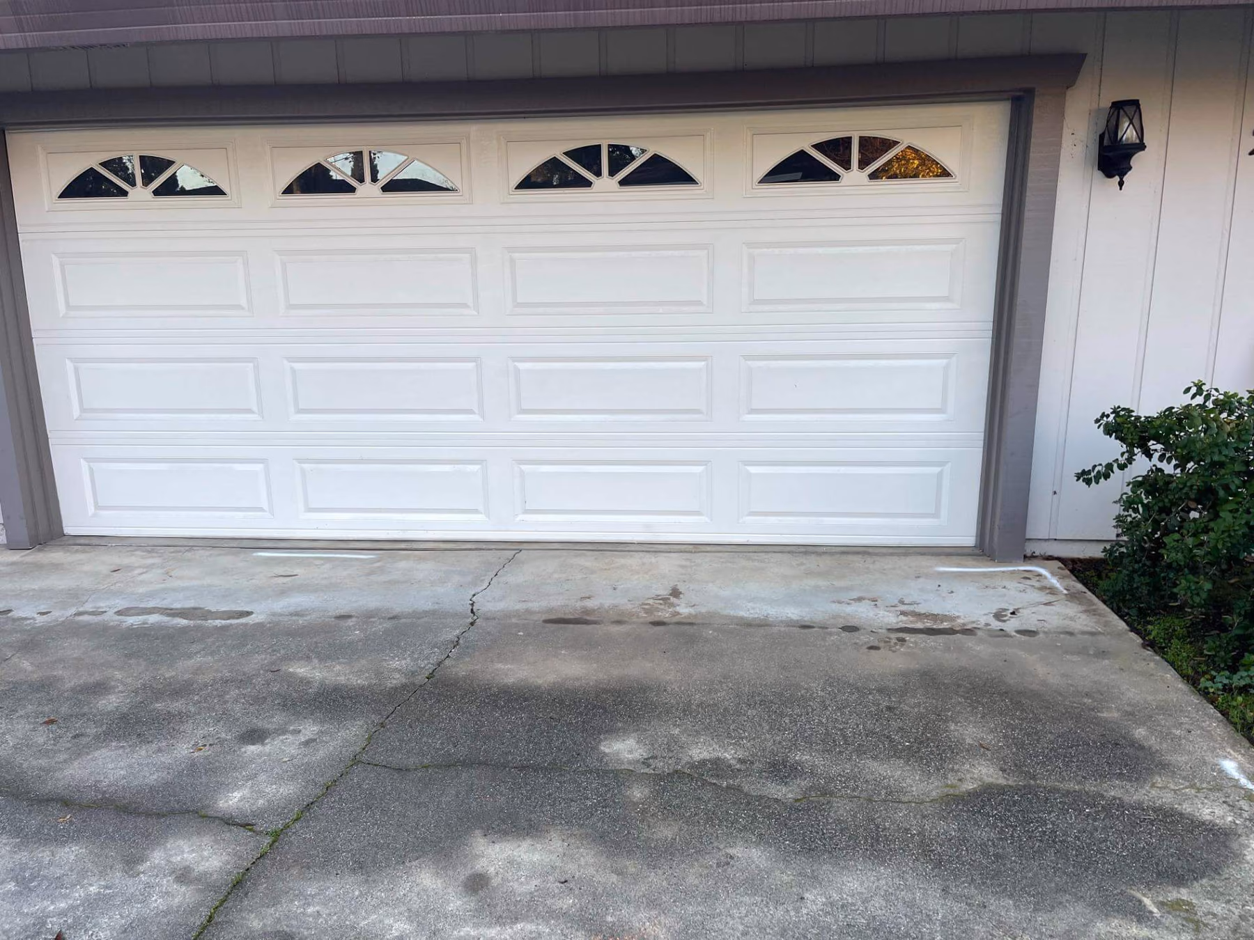 Concrete driveway installed by CA Pro Concrete