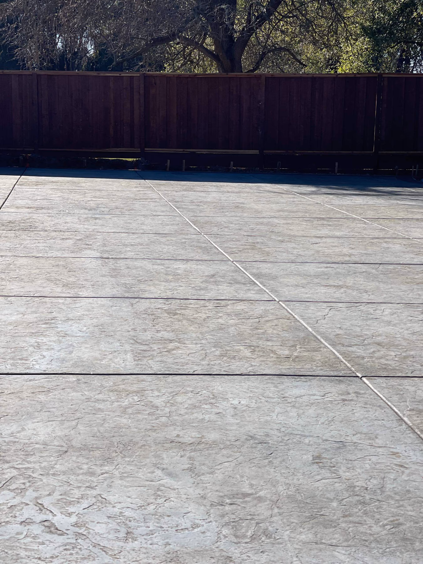 Concrete driveway installed by CA Pro Concrete