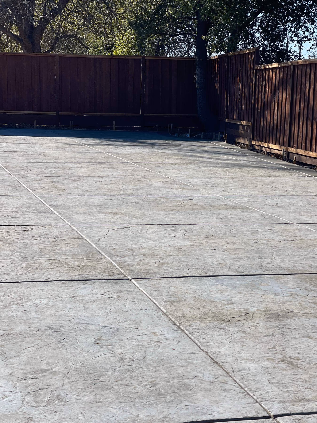 Concrete driveway installed by CA Pro Concrete
