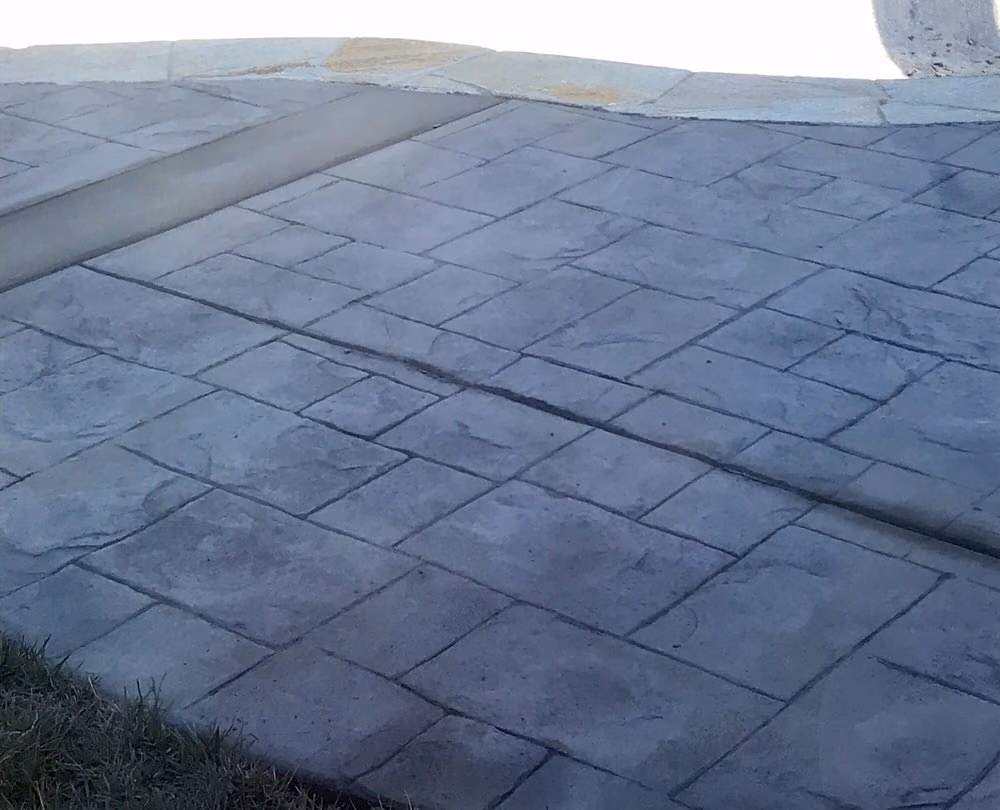 Concrete driveway installed by CA Pro Concrete