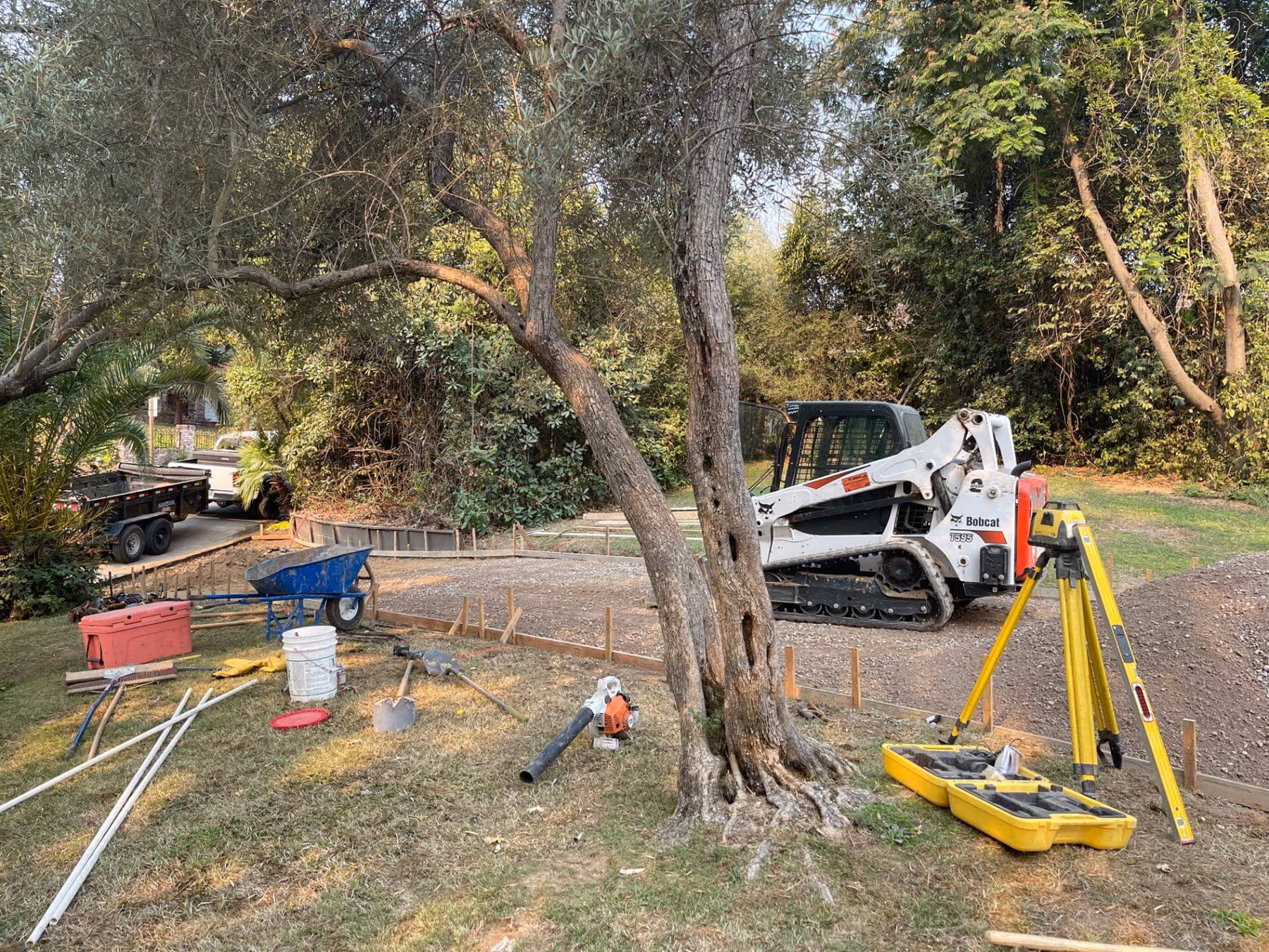 Excavation and grading by CA Pro Concrete